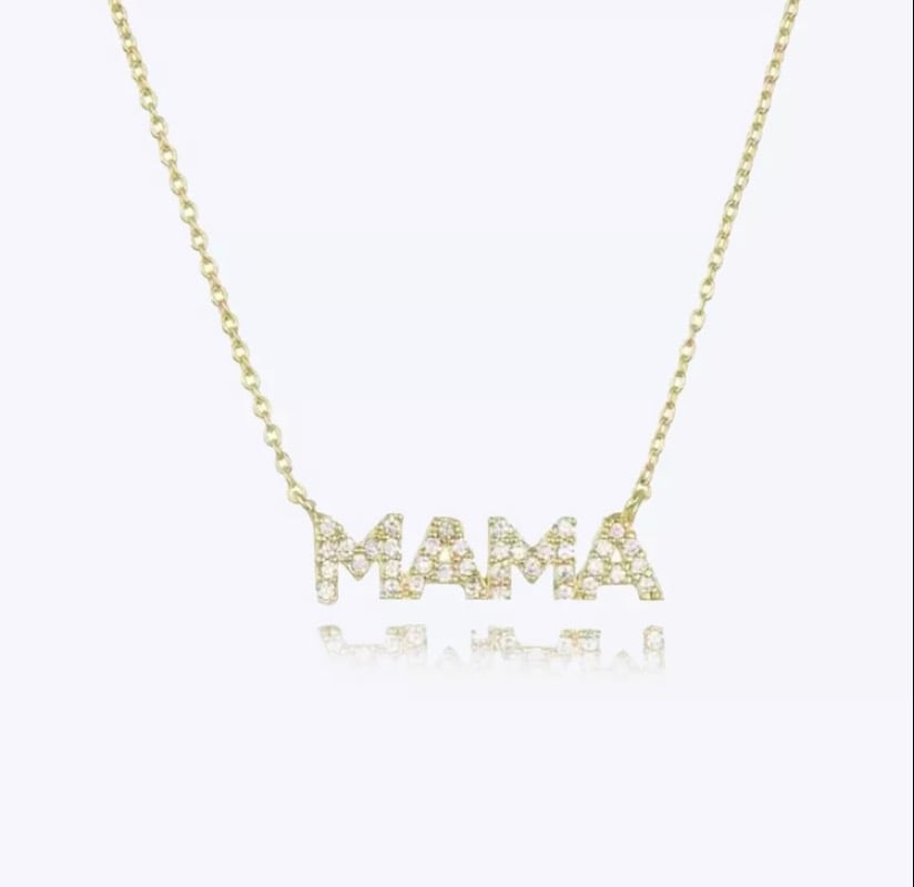 Image of MAMA Necklace (Capital letters)