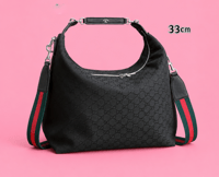 Black Gugu slouch bag 