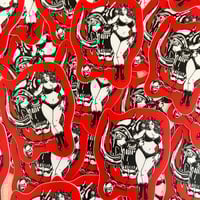 Image 2 of Motörbabe - Die Cut Sticker