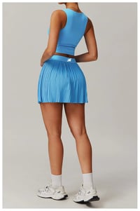 Image 2 of 444 Skort Set Aqua 