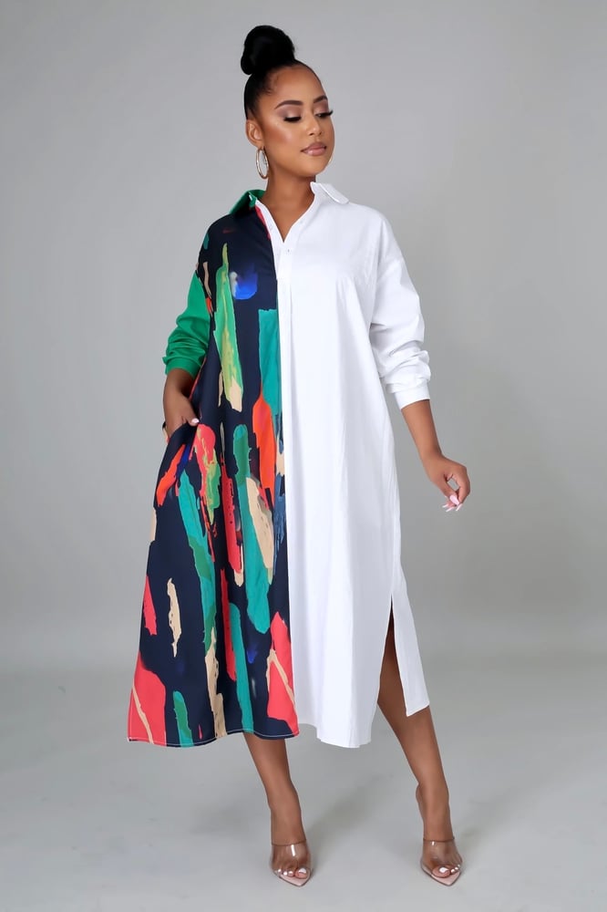 Image of CALLA MIDI DRESS 