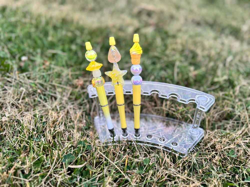 Image of Beaded Pens w Charms (spring/summer)