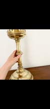 Ecclesiastical large brass Candlestick