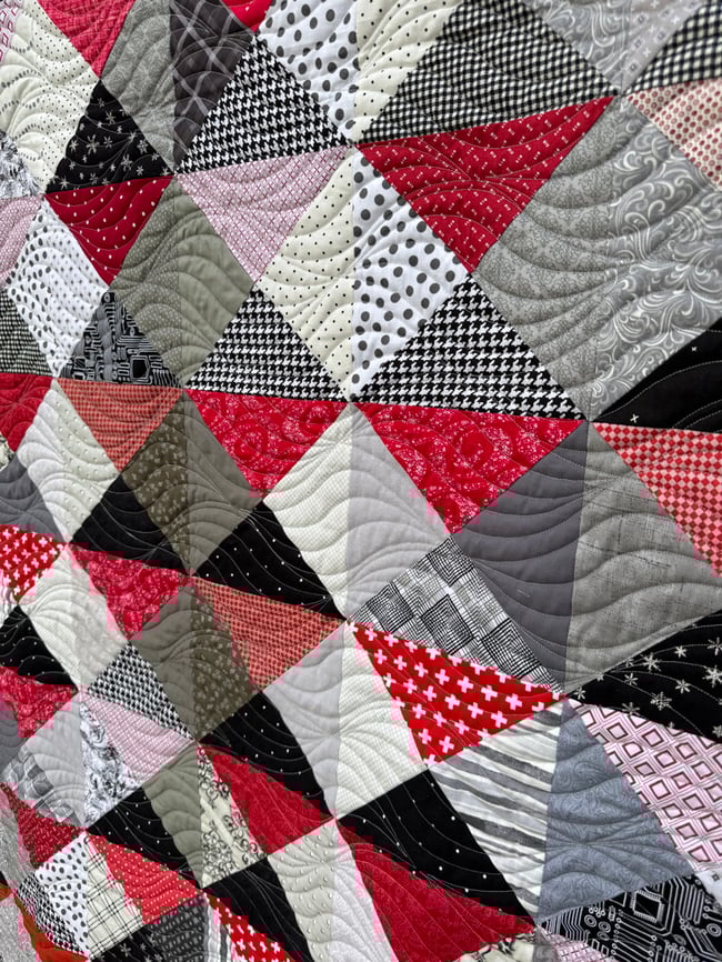 Black and White and Red All Over