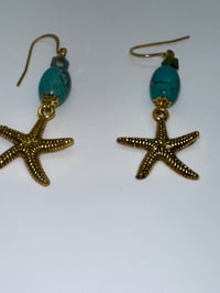 Image 2 of Starfish earrings