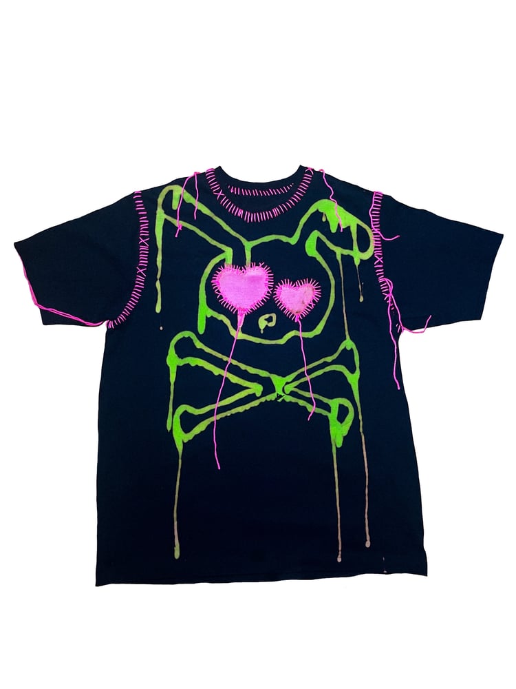 Image of EMO LOVE BUNNY OVERSIZED TEE 