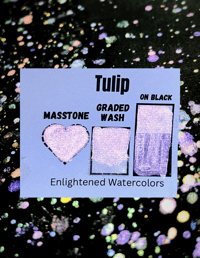 Image 7 of Tulip Half Pan Watercolor From the Spring Fever Palette 