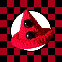 Image 2 of Sugar and Spice Mini Crochet Pierrot Hat