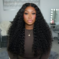 Image 1 of GLUELESS Deep Wave 7x5" HD Lace Closure Wig (from OQ Hair)