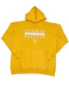 YB Unisex Fleece Yellow Pullover Hoodie