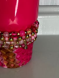Image 3 of Pink and Gold Pink Parade Tumbler Bracelet Stack