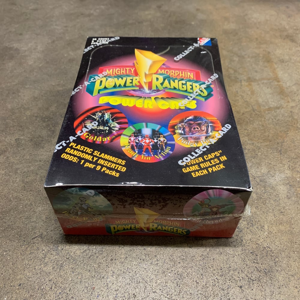 Image of Power Rangers: Power Caps Box