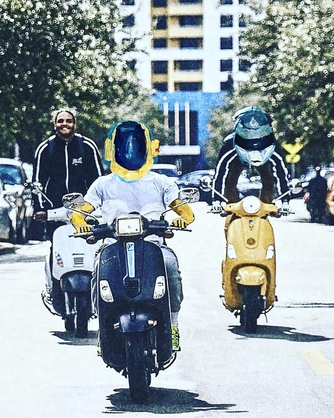 Daft Punk-Original Painting 