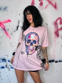 Image 3 of “HEAVY METAL” CUSTOM PAINTED T-SHIRT LARGE