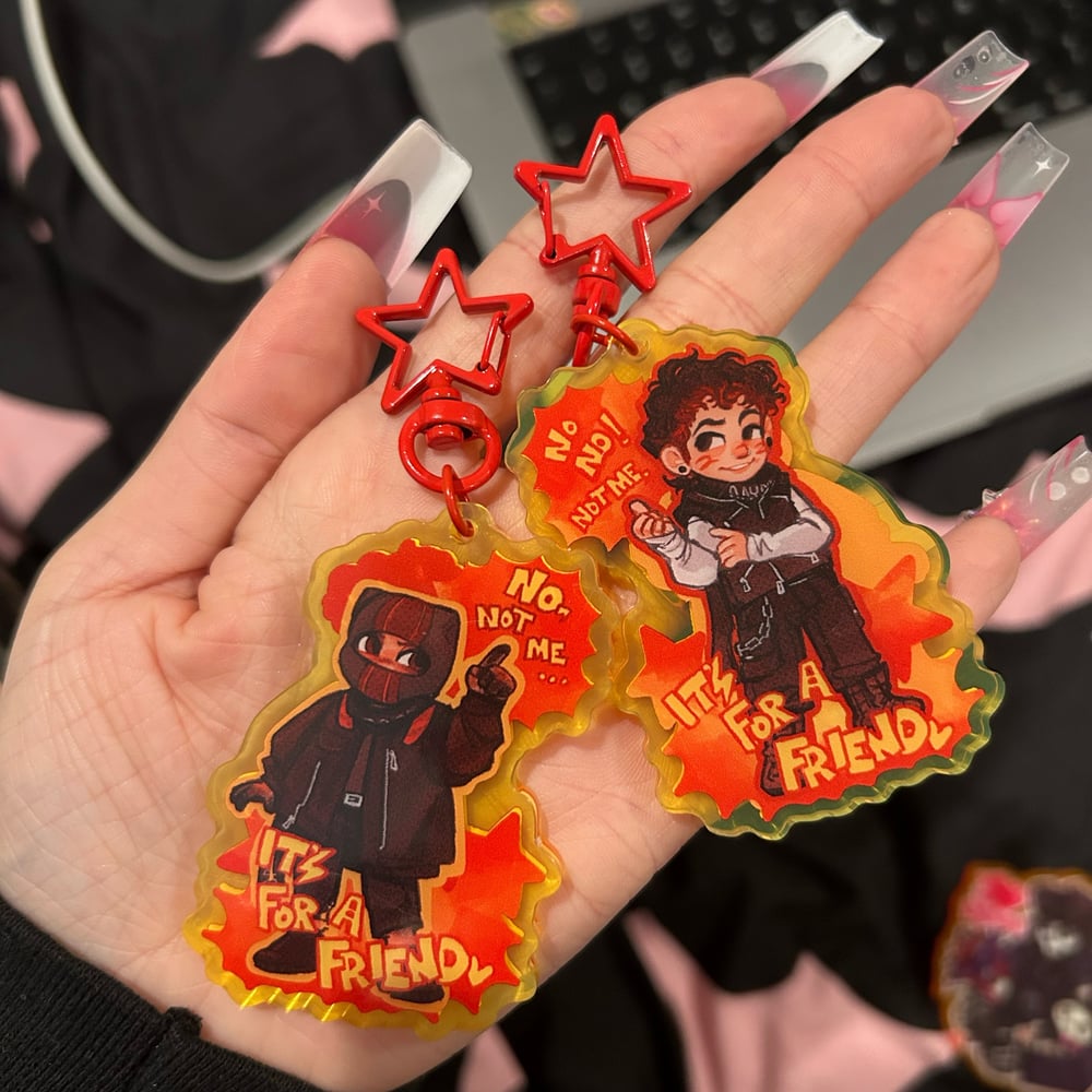 [LAST CHANCE]m2.5 Double Sided Clancy “Vingette” Lyric Charm