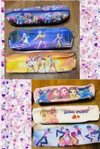 DOZEN K-POP PENCIL CASES/MAKEUP BAG-12ct