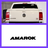 VW Amarok Rear Badge Overlay