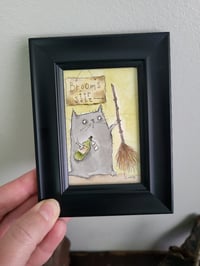 Image 2 of Brooms for Sale watercolor illustration
