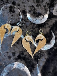 Image 2 of  Bird Skull Earrings