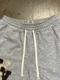 Image 2 of VV COWHIDE CAPRI SWEAT SHORTS