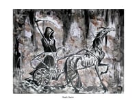 Death Chariot Signed Art Print 