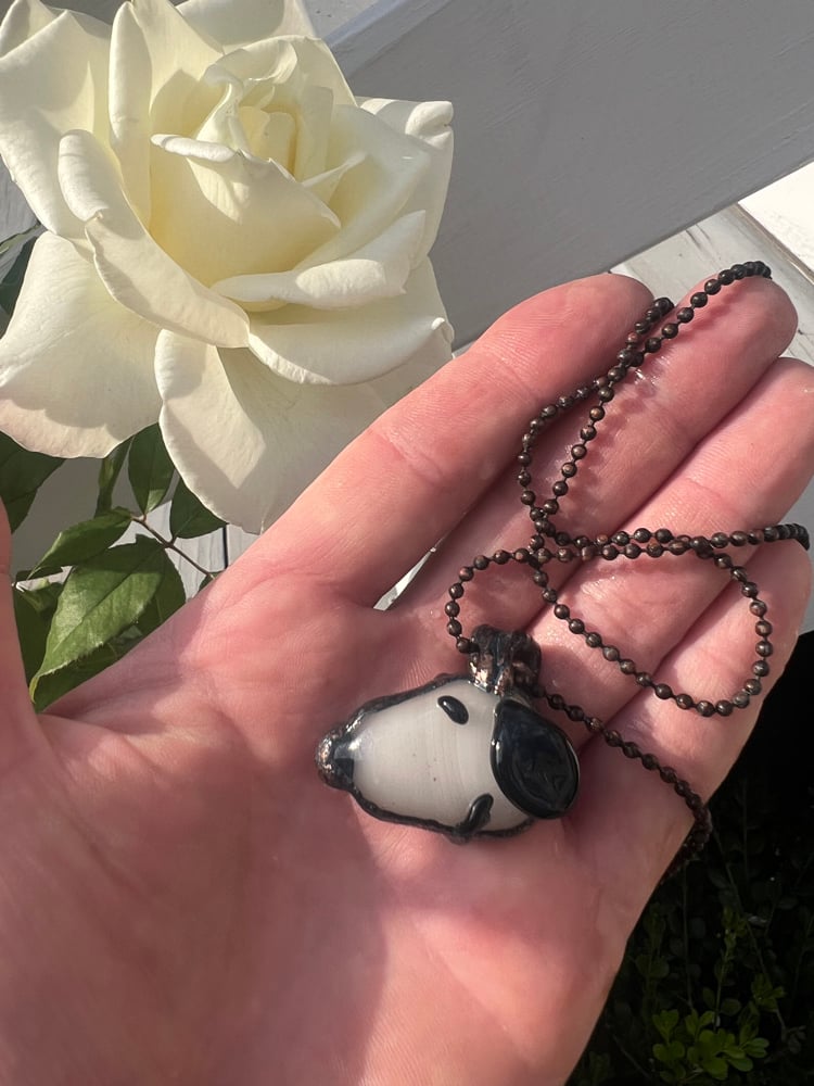 Image of Cooper snoopy pendant 