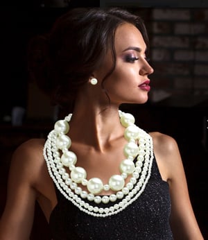 Image of Jessica Peals of Love Necklace 