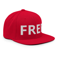 Image 6 of Classic Red FREE Snapback Hat (SS 2025)