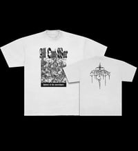 Image 2 of ALL OUT WAR "HYMNS" T-SHIRT.