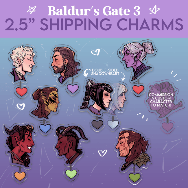 BG3 Shipping Charms