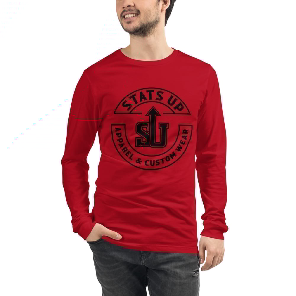 Image of Unisex Long Sleeve Tee (Black Logo)