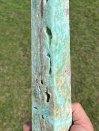 Image 10 of Large Blue Aragonite Obelisk #3072