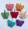 Howlite Butterfly Pendants 