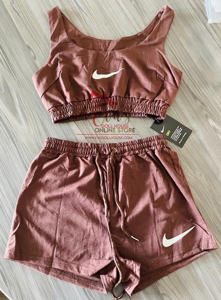 nike satin set