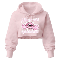A Blunt A Day Cropped Hoodie