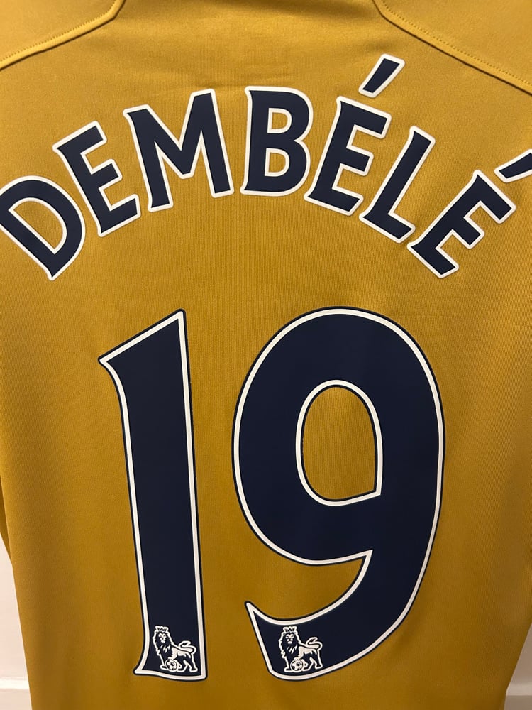 Image of Tottenham Hotspur “DEMBÉLÉ 19” 2016/17 Third Shirt + PL patches (L)
