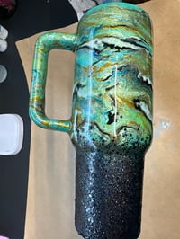 40oz green black junk in trunk 