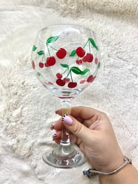 Image 1 of Cherry Gin Glass 