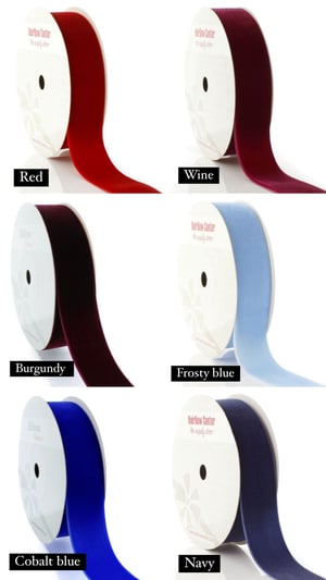 Long Tail Velvet Bows