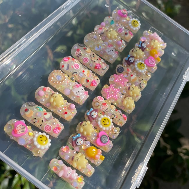 "Pompompurin Party" Long Square, 20pcs+