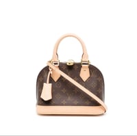 Image 2 of Brown Lux Hand Bag
