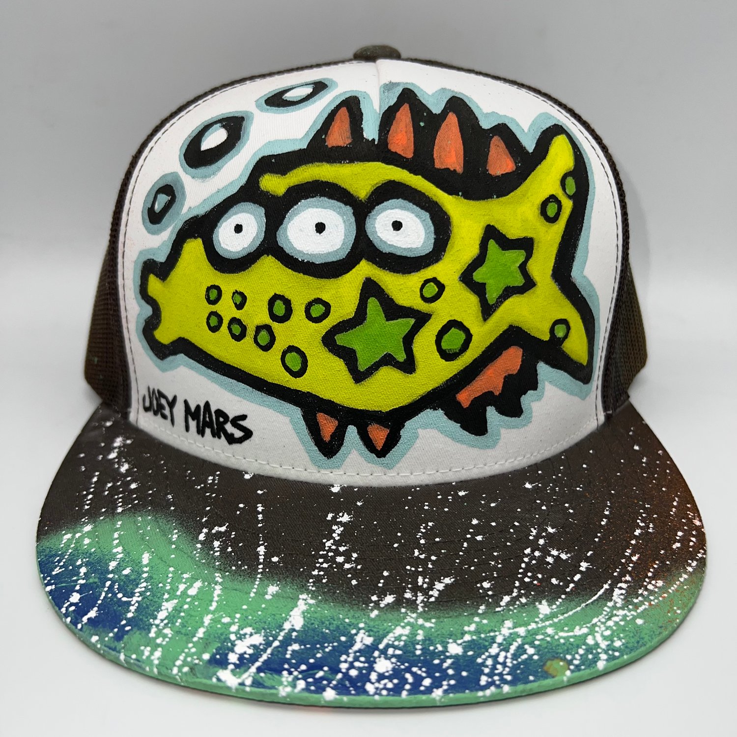 Hand Painted Hat 373