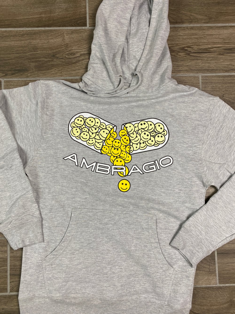 Smiles Hoodie - Grey 