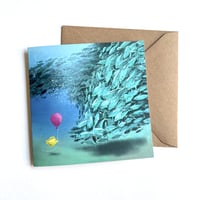 Image 2 of Underwater - Set of 4 Luxury Greetings Cards