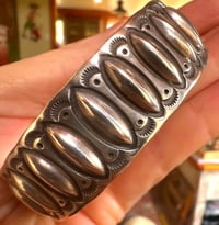 Image 1 of Herman Smith vintage sterling stacker 