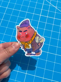 Image 1 of Angry Pirate Sticker