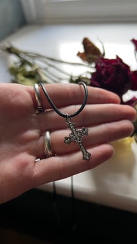 Image of ༺♰༻ Rosary cord necklace༺♰༻