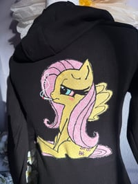 Image 5 of Flutterhigh double sided sweatshirt (S/XS)