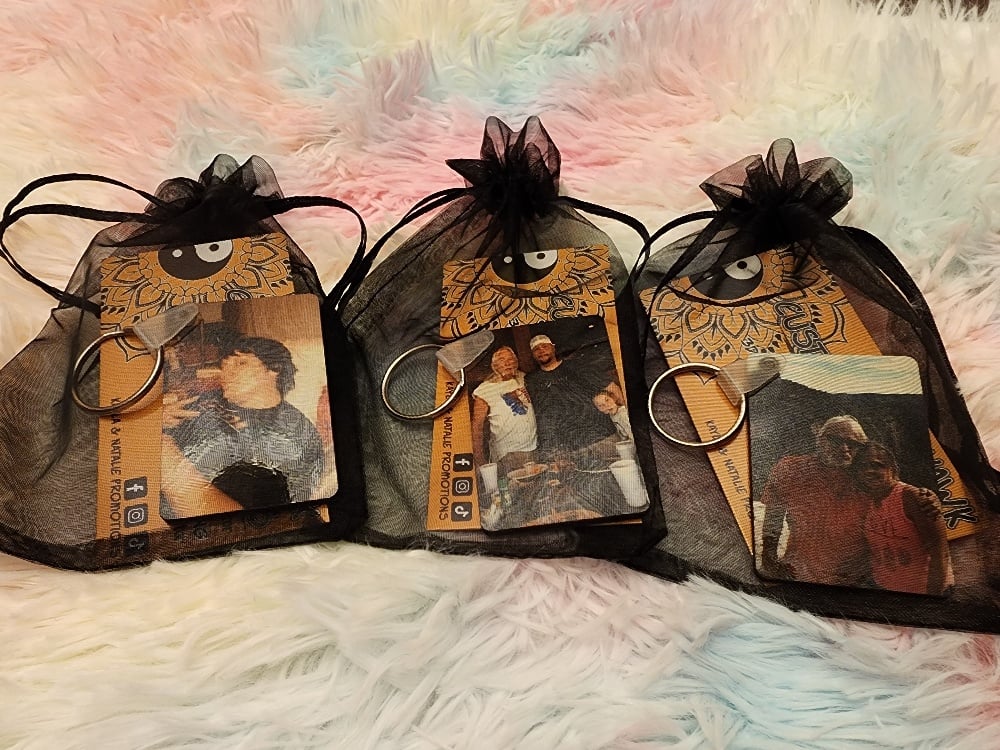 Image of Rectangle keychain (double sided)