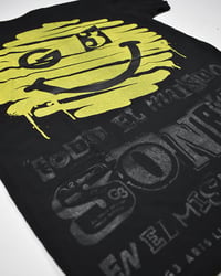 Image 10 of G3 "Sonríe" Black Oversize (Washed Print)